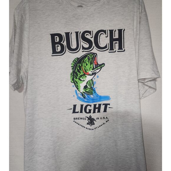 Busch light-fish shirt XXL - Picture 3 of 6